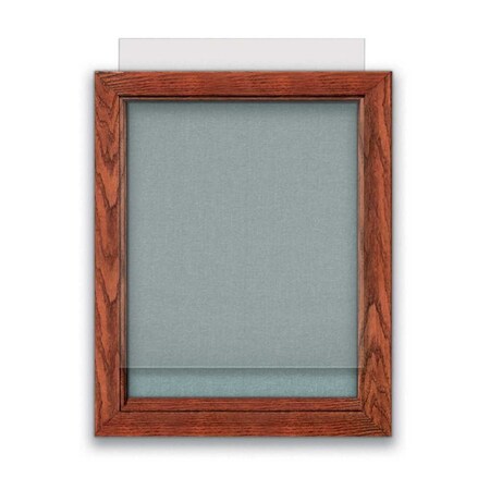 United Visual Products Indoor Enclosed Combo Board, 72"x36", Gold Frame/Black & Buff UVCB7236G-BLACK-BUFF